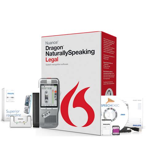 Nuance 362961 Dragon Naturally Speaking Legal Version 13 Speech