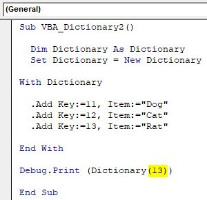 VBA Dictionary Steps To Create Dictionary In Excel VBA