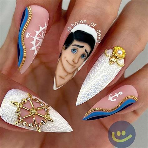 Inspiring Disney Nails To Bring Some Magic Into The Routine Disney