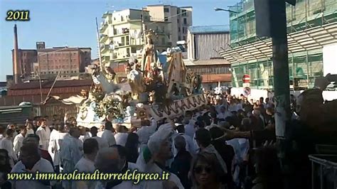 8 12 2011 Carro Immacolata In Spiaggia Del Fronte Torre Del Greco