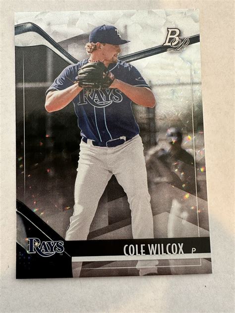 Bowman Platinum Cole Wilcox Top Prospect Ice Foil Top Tampa