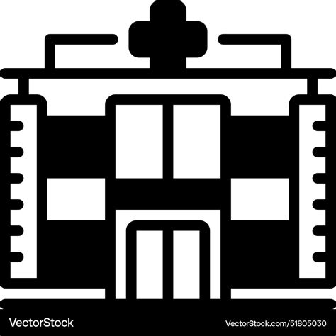 Hospital Royalty Free Vector Image - VectorStock