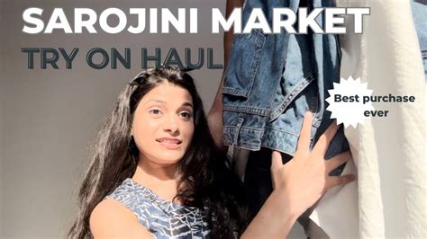 Summer Shopping Sarojini Nagar Market Try On Haul 💫