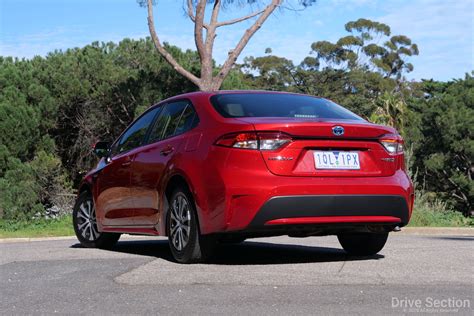 2020 Toyota Corolla Sx Hybrid Sedan Review Drive Section