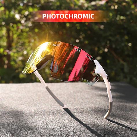 Sandm Photochromic Outdoor Sports Sunglasses Polarized Cycling Eyewear