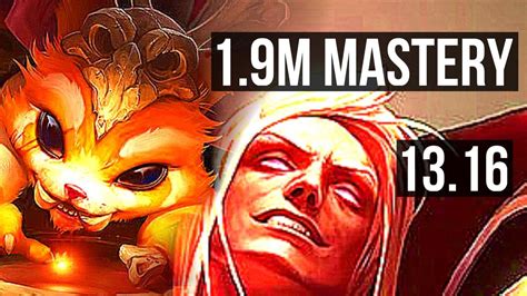 Gnar Vs Vlad Top 7 Solo Kills 1 9m Mastery 600 Games 11 2 3