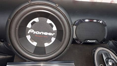 Pioneer Woofer D Watts Jebson Watts Chnal Speaker Cars