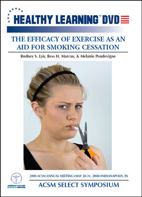 Exercise And Quitting Smoking Dvd Impact Of Exercise On Quitting Smoking Dvd