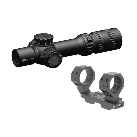 March F Tactical Shorty 1 10x24mm DR TR1 Reticle 0 1 MIL FFP