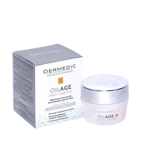 Dermedic Oilage Anti Ageing Cr Me De Nuit R Paratrice Ml