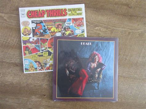 Janis Joplin Big Brother The Holding Company Pearl Cheap Thrills