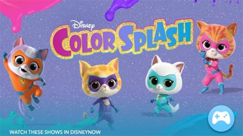 Disney Junior Super Kitties Color Splash Youtube