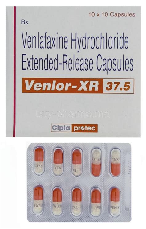 Buy Venlafaxine Xr Generic Effexor Online Buy Pharma Md