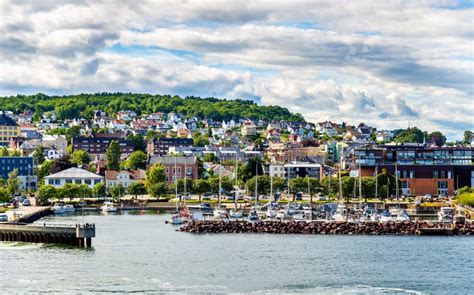 View Of The Ferry Terminal At Horten Norway Stock Photo Image Of