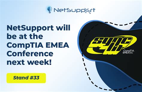 NetSupport NetSupport Zal Volgende Week Aanwezig Zijn Op De CompTIA