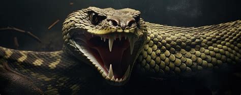 Premium Photo Dangerous Snake