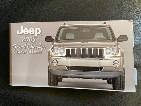 2005 Jeep Grand Cherokee Owners Manual EBay