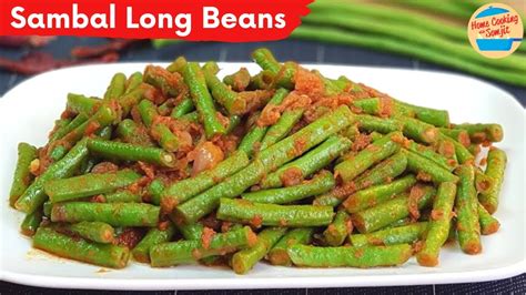 Stir Fry Long Beans With Chilli And Dried Shrimp Recipe Youtube