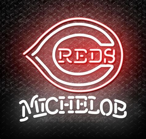 Michelob Mlb Cincinnati Reds Neon Sign For Sale Neonstation