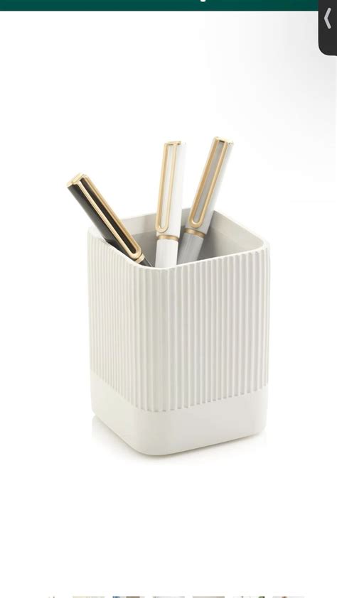 Aesthetic Pen Holder For Your Desk The Perfect Modern Concrete Pencil