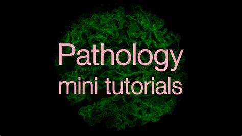 Pathology Mini Tutorials Trailer 2022 YouTube