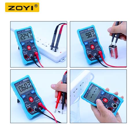 ZOYI ZT-S1 Multimètre numérique automatique True-RMS intelligent Maroc ...