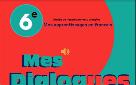 Dialogues Mes Apprentissages En Fran Ais Aep