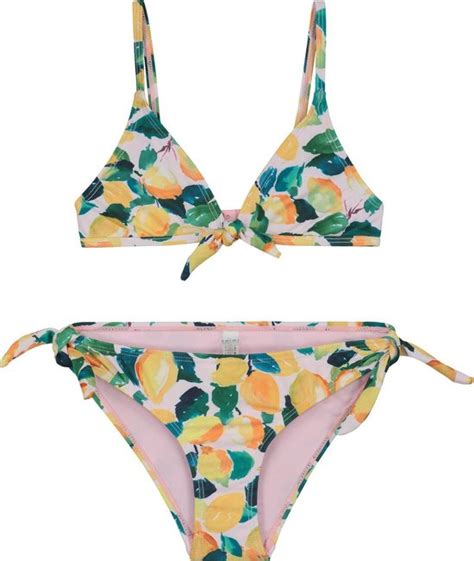 Shiwi Triangel Bikini Set Lemonade Knotted Triangle Bikini Multi