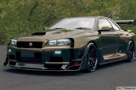 Nissan Skyline R34 Modified Wallpaper