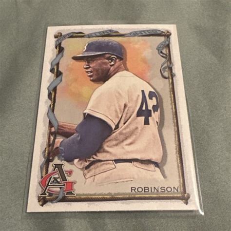 2023 Topps Allen Ginter Jackie Robinson High Number Short Print 379