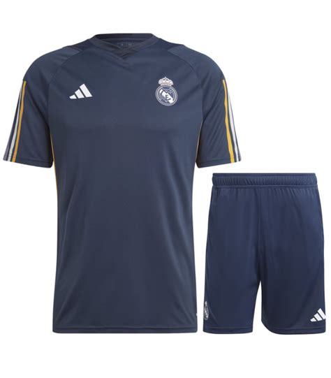 Kínos szovjet kedvezmény ensemble short tee shirt real madrid