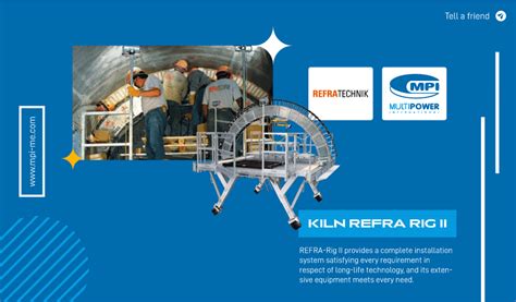 Refratechnik Kiln Refra Rig Ii The Complete Installation System Mpi