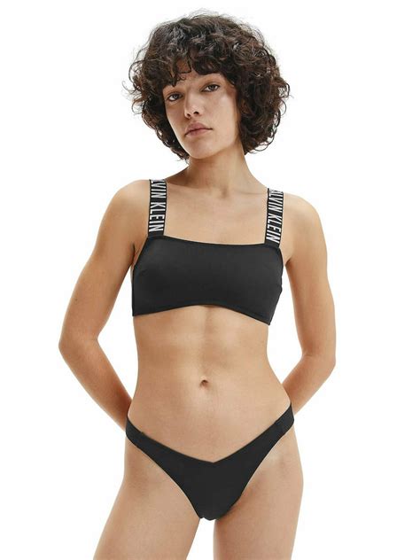 Calvin Klein Bikini Μπουστάκι Μαύρο KW KW BEH Skroutz gr