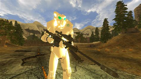 Advanced Power Armor White Remnants At Fallout New Vegas Mods And Community