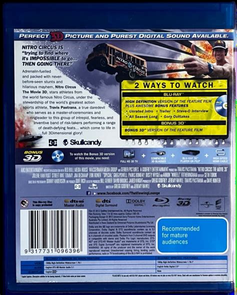 Nitro Circus 3d Blu Ray Blu Ray Store