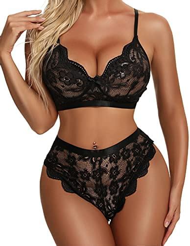 Kylelove Lingerie Set For Women Lace Bra And Panty Sets Two Piece Lace