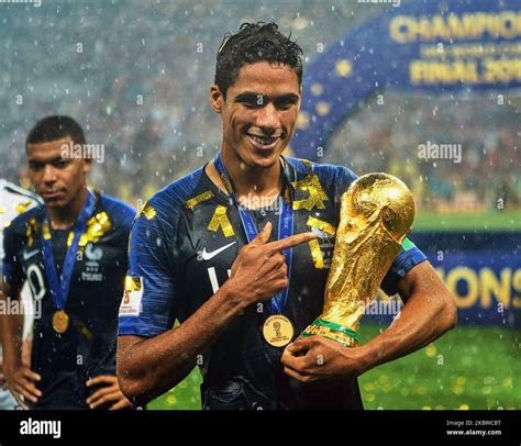 Raphael Varane World Cup Trophy Hi Res Stock Photography And Images Alamy