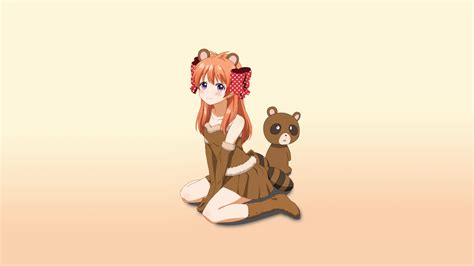 Gekkan Shoujo Nozaki Kun Sakura Chiyo Anime Anime Girls Teddy Bears Wallpaper Resolution