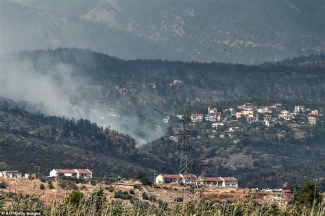 Ecological Disaster On Greek Island Evia Following 100ft High Flames