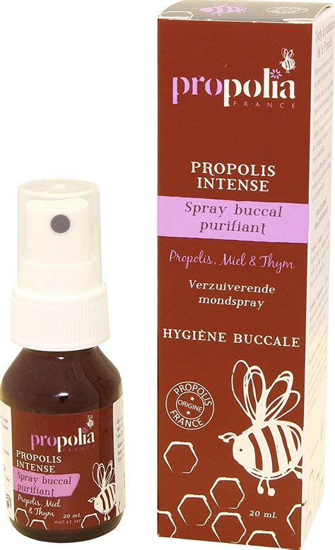 Propolia Spray Buccal Apaisant Propolis Miel Thym Eucalyptus