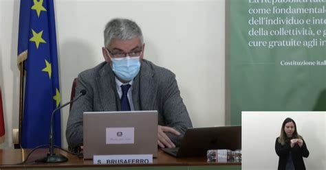 Coronavirus In Diretta La Conferenza Stampa Di Silvio Brusaferro E