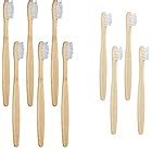 Amazon Goaycer Eco Friendly Bamboo Toothbrush 10Pack Medium