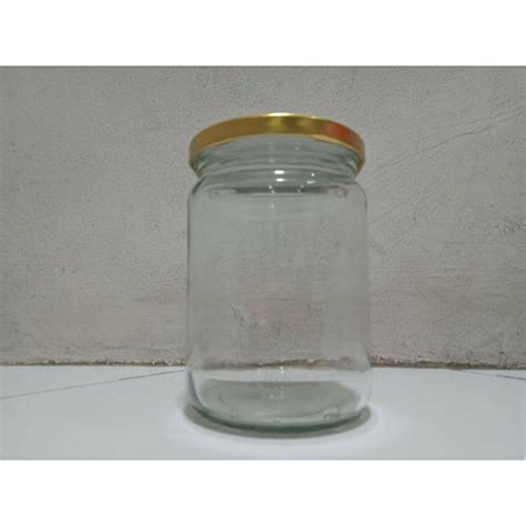 Jual Botol Jar Kaca Ml Baru Tutup Seng Gold Botol Silinder