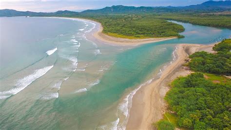 High Angle View Of Tamarindo Wildlife Refuge Guanacaste Costa Rica