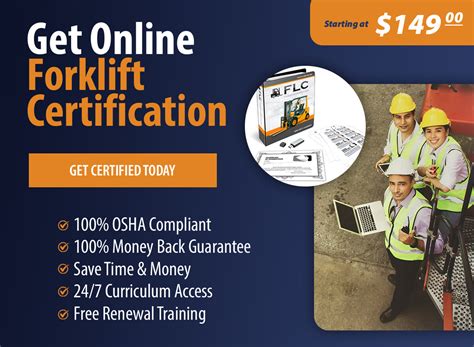 Forklift Certification Charlotte Get Certified Online Today In