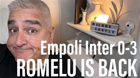 Romelu Is Back Empoli Inter Youtube