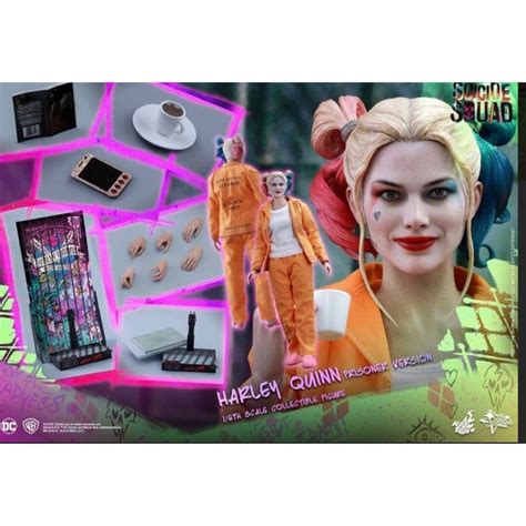 HOT TOYS 12吋 MMS407 自殺突擊隊 監獄 囚服 小丑女 Harley Quinn 哈莉奎 蝦皮購物