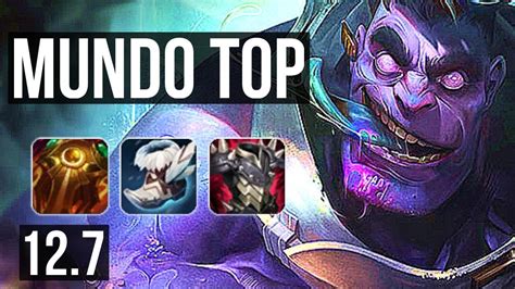 MUNDO Vs YASUO TOP Rank 6 Mundo 5 1 8 1 4M Mastery 400 Games