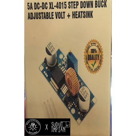 Jual Modul Step Down XL4015 Adjustable 5A DC DC Step Down In 4 38V Out