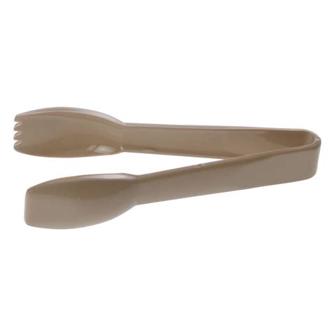 Carlisle Carly® Beige Plastic Flat Edge Tong 6l